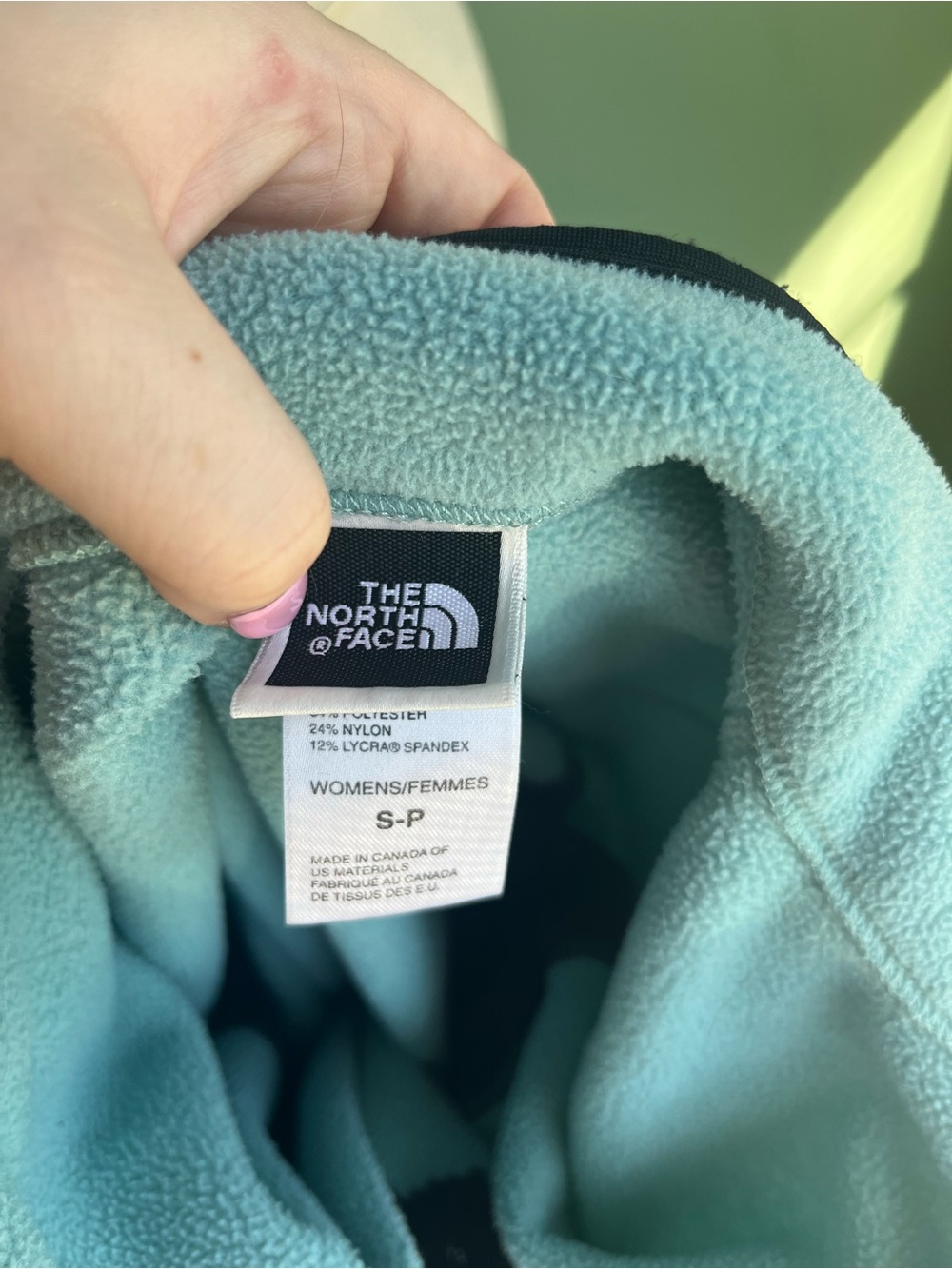 The North Face Women's Light Aqua Fleece Jacket